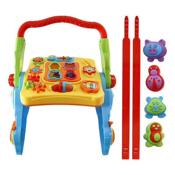 Andador E Mesa Didático 4 Em 1 Com Som - Imagem 5