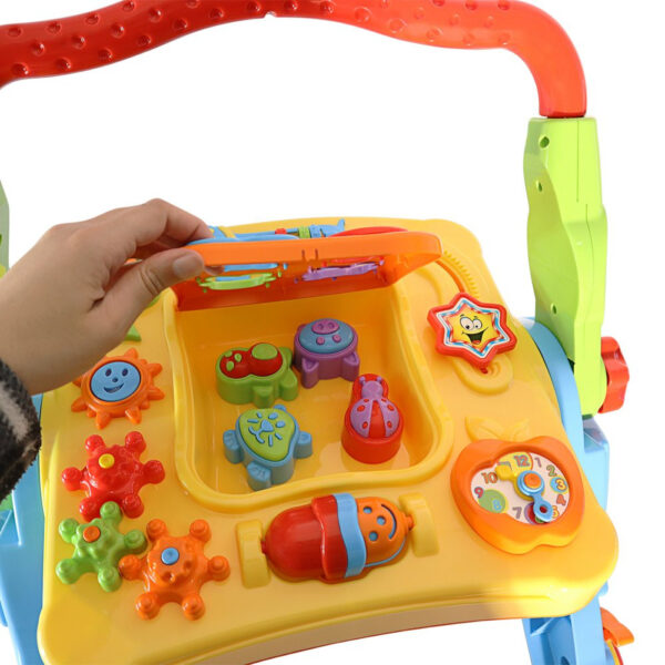Andador E Mesa Didático 4 Em 1 Com Som - Imagem 7