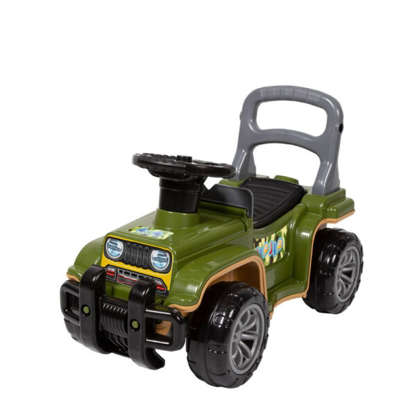 Jip Carrinho Passeio Com Empurrador Cor Militar - Imagem 3